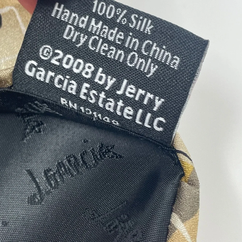 J. Garcia Necktie Clown Hamlet Limited Edition Forty-Seven Silk Geometric Unisex
